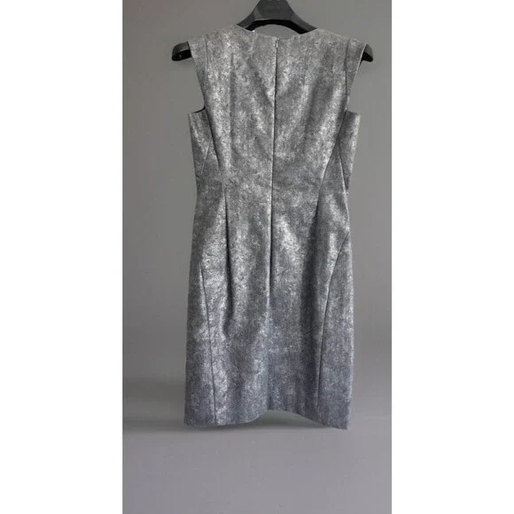 Lafayette 148 NY Zelina Metallic Jacquard Sheath Dress - NWT - Picture 5 of 5